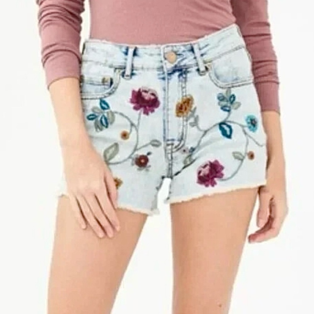 Aeropostale High-waisted Midi Shorts